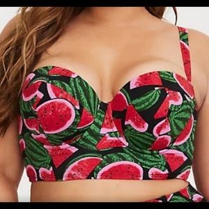 Torrid Watermelon Swim Top